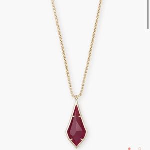 Kendra Scott Olivia Gold Long Pendant Necklace